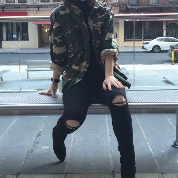 Camouflage Button Up - Picture 2 of 7